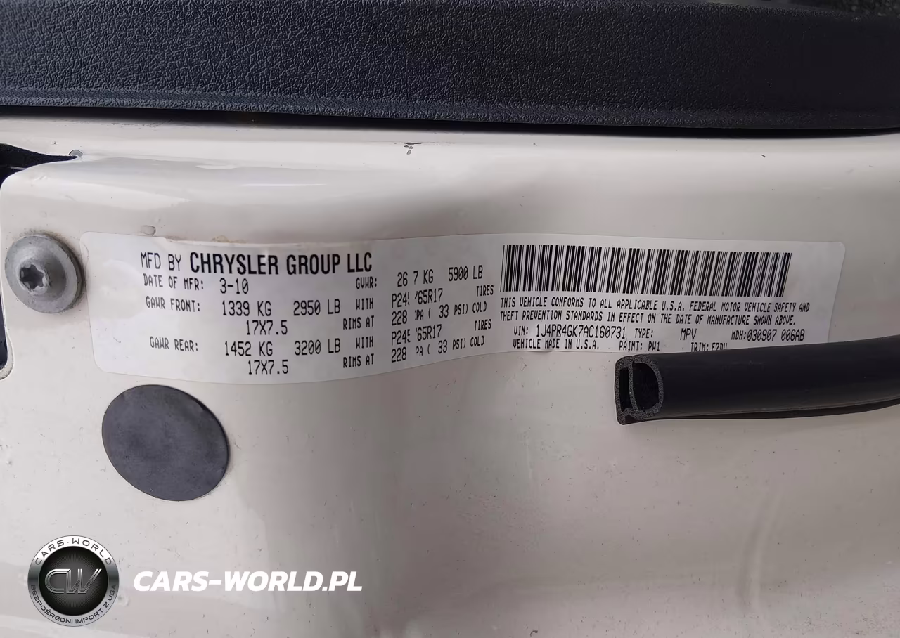 2010 Jeep Grand Cherokee Laredo VIN:1J4PR4GK7AC160731 - 9