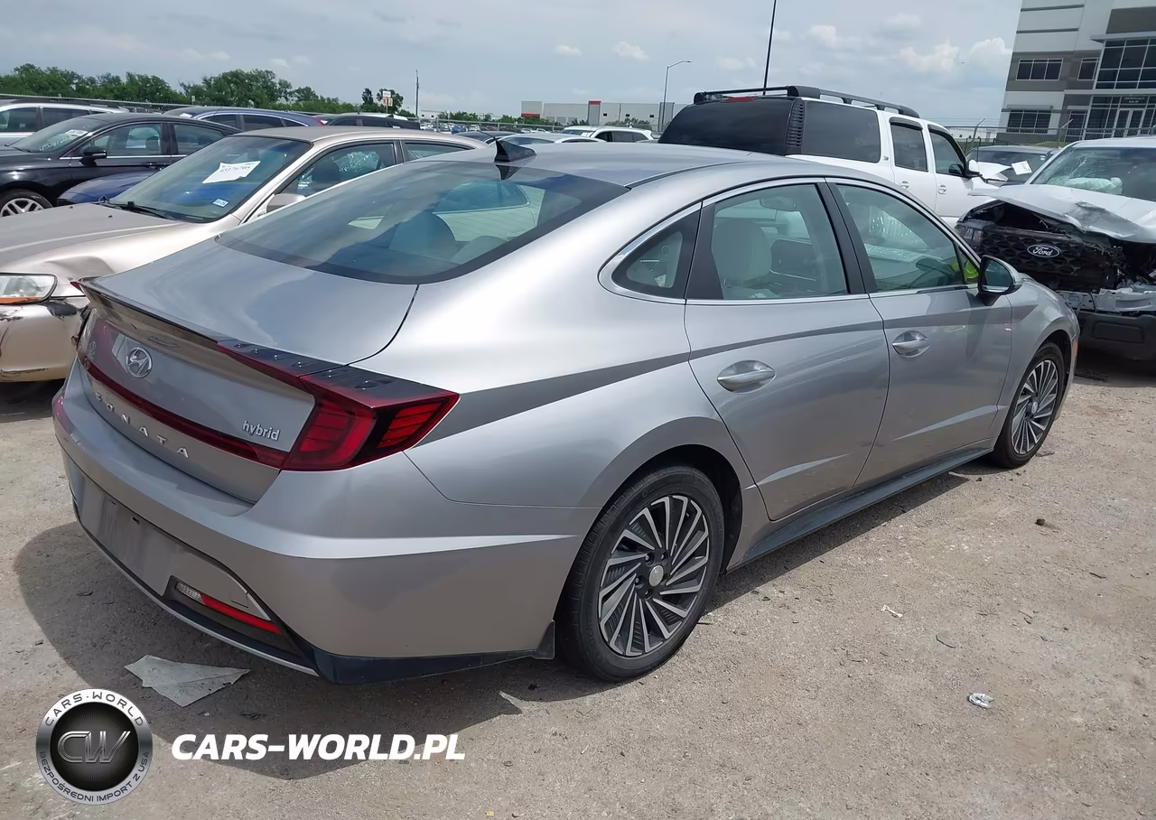 2021 Hyundai Sonata Sel VIN:KMHL34JJ4MA026566 - 4