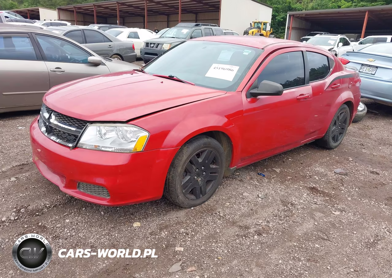 2014 Dodge Avenger Se VIN:1C3CDZAB0EN154311 - 2