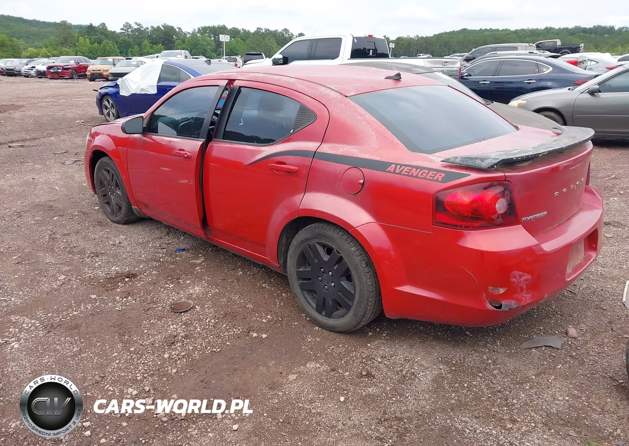 2014 Dodge Avenger Se VIN:1C3CDZAB0EN154311 - 3