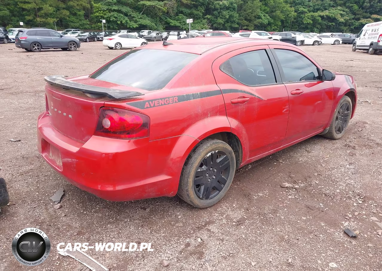 2014 Dodge Avenger Se VIN:1C3CDZAB0EN154311 - 4