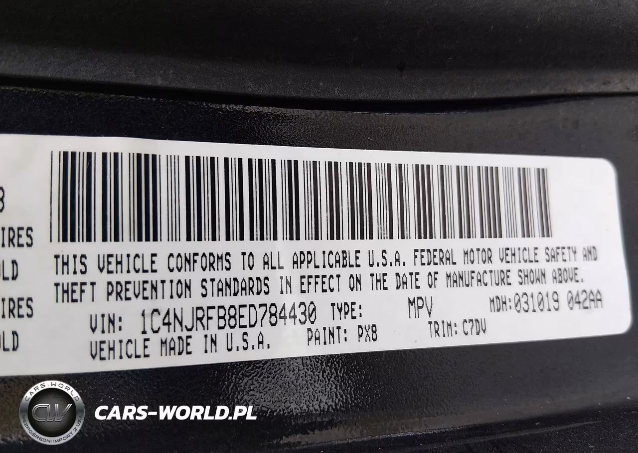 2014 Jeep Patriot Latitude VIN:1C4NJRFB8ED784430 - 9