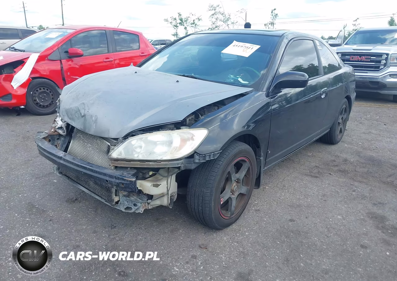 2005 Honda Civic Ex VIN:1HGEM22045L019693 - 2