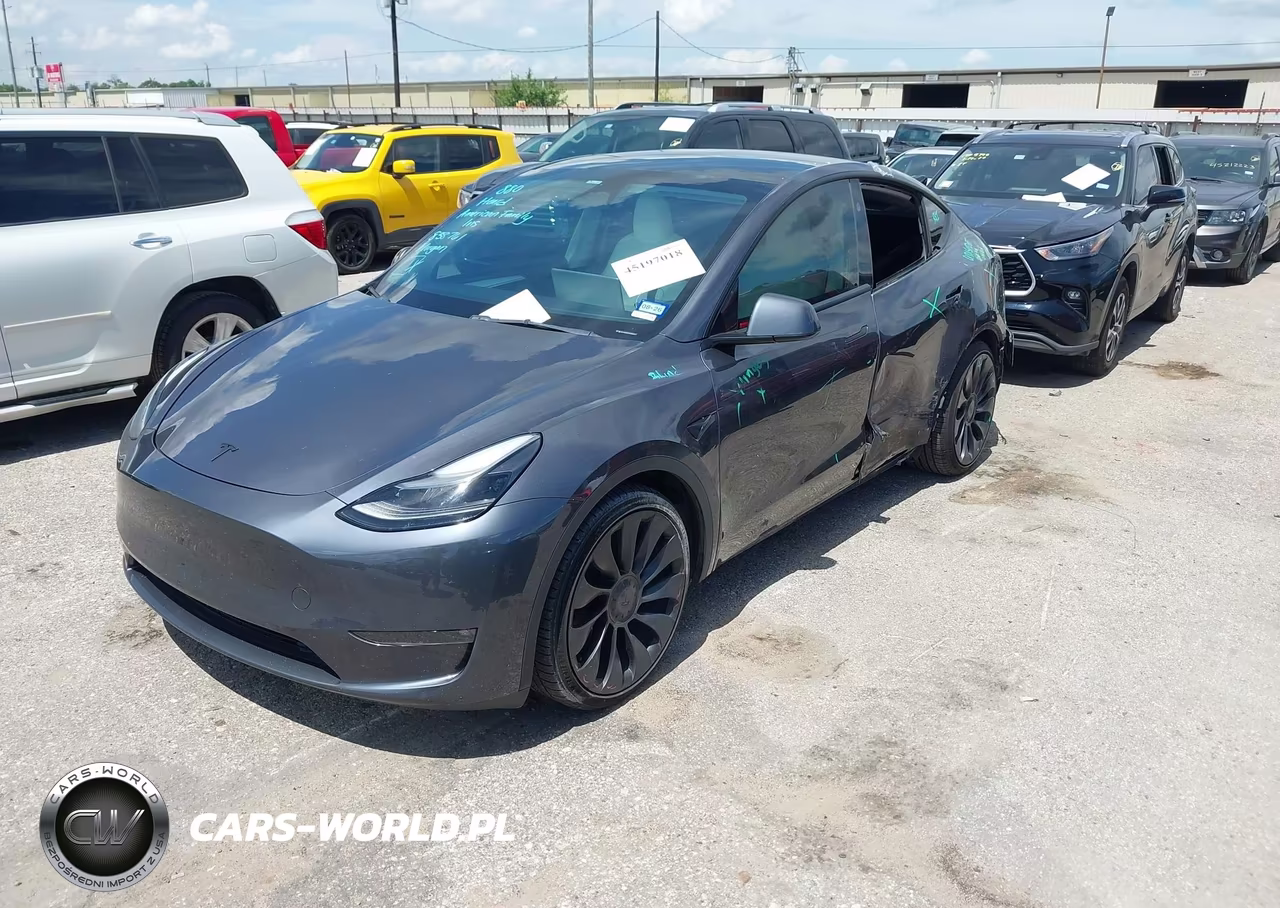 2023 Tesla Model Y Performance Dual Motor All-Wheel Drive VIN:7SAYGDEF4PF838761 - 2