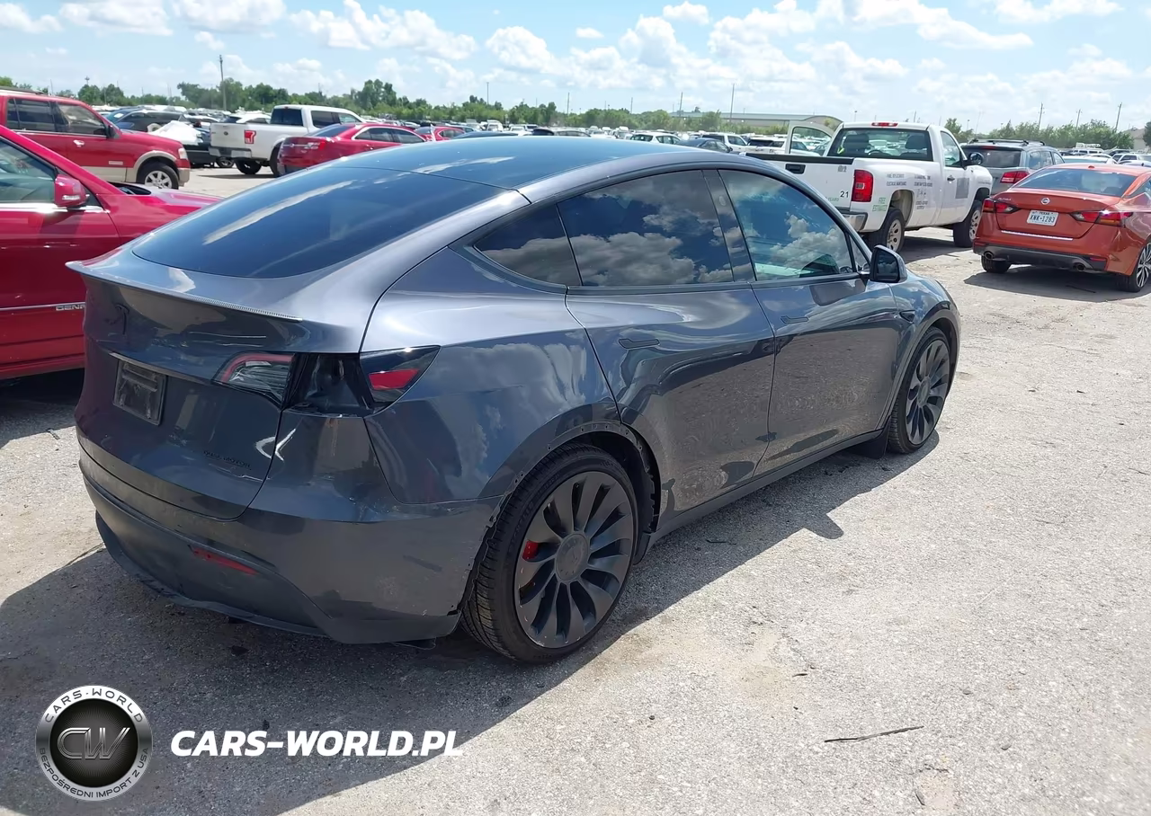 2023 Tesla Model Y Performance Dual Motor All-Wheel Drive VIN:7SAYGDEF4PF838761 - 4