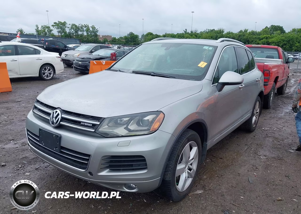 2012 Volkswagen Touareg Hybrid VIN:WVGEG9BP6CD009360 - 6