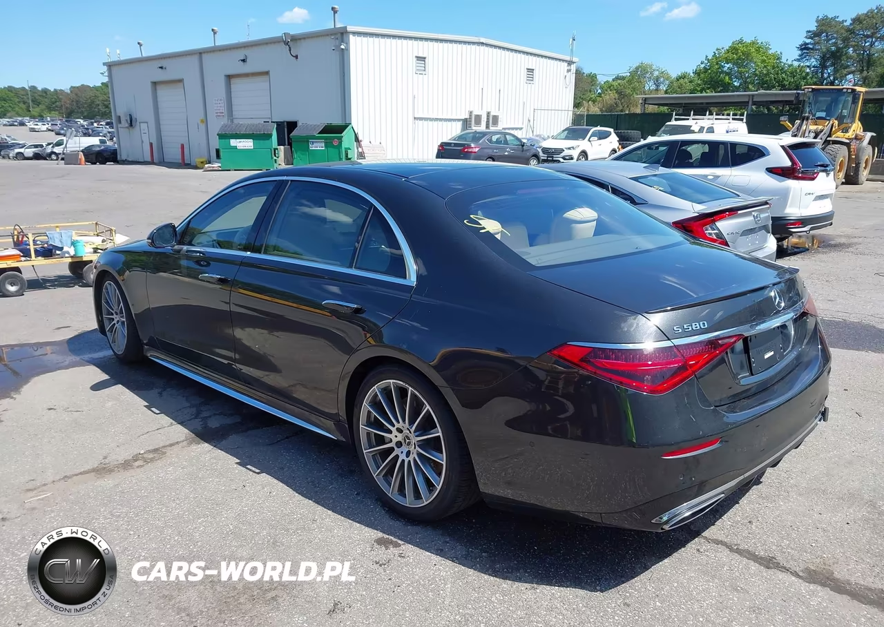 2022 Mercedes-Benz S 580 4Matic VIN:W1K6G7GB8NA154971 - 3