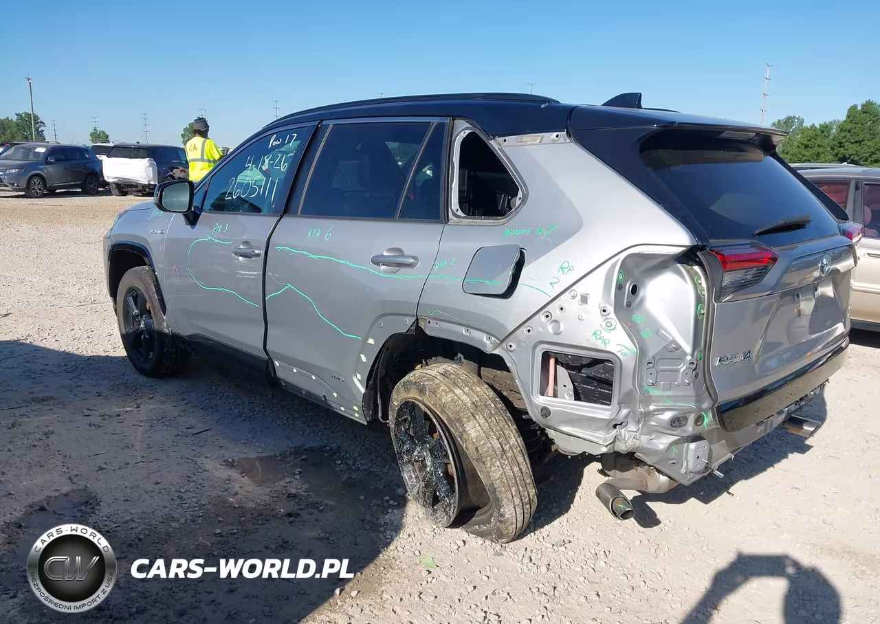 2020 Toyota Rav4 Hybrid Xse VIN:2T3EWRFV5LW065227 - 3