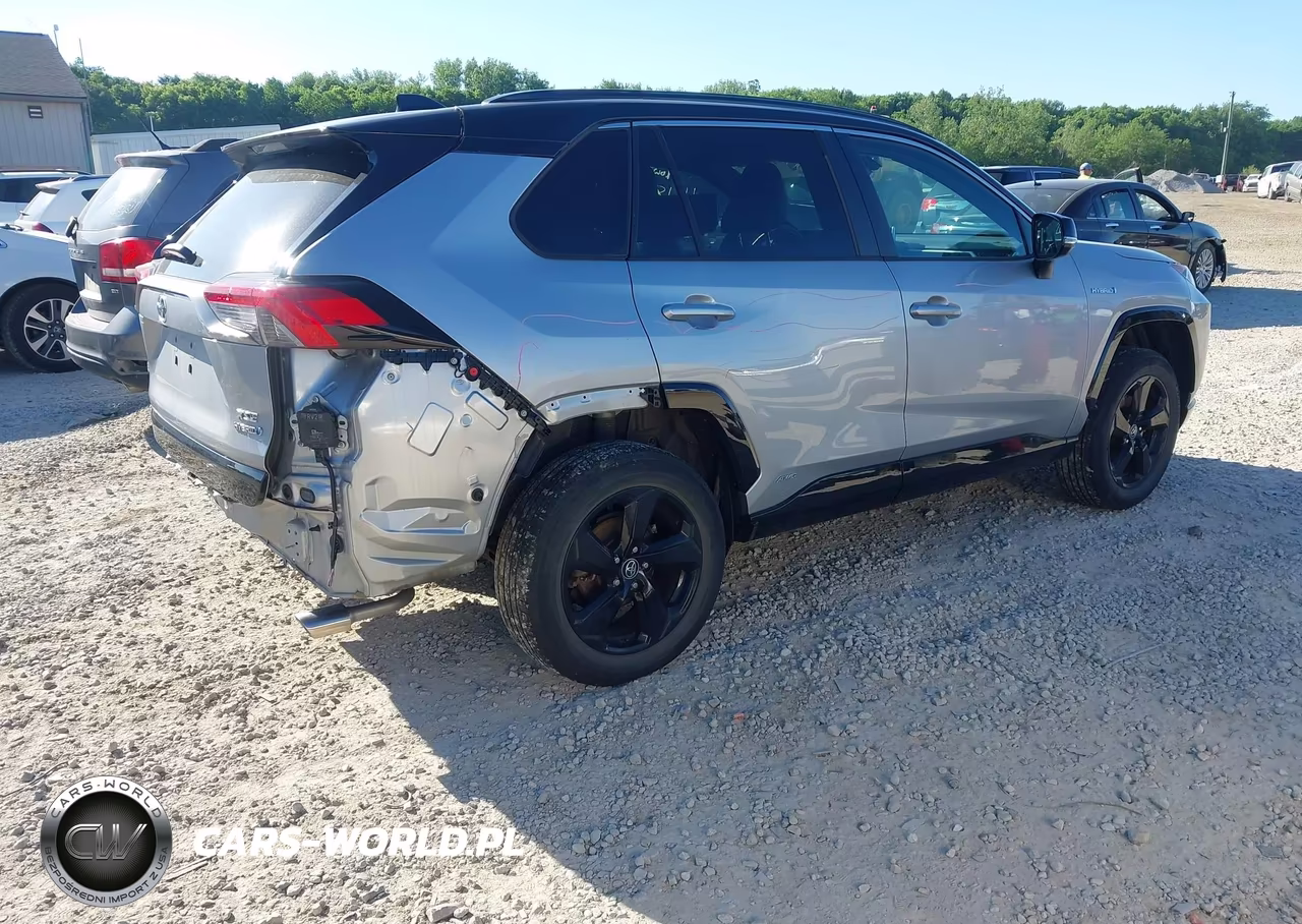 2020 Toyota Rav4 Hybrid Xse VIN:2T3EWRFV5LW065227 - 4
