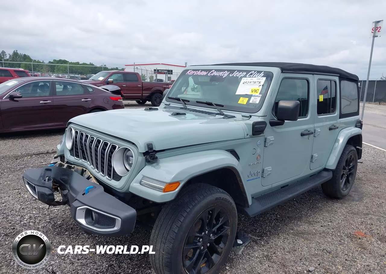 2024 Jeep Wrangler 4Xe Sahara 4Xe VIN:1C4RJXP65RW210000 - 2