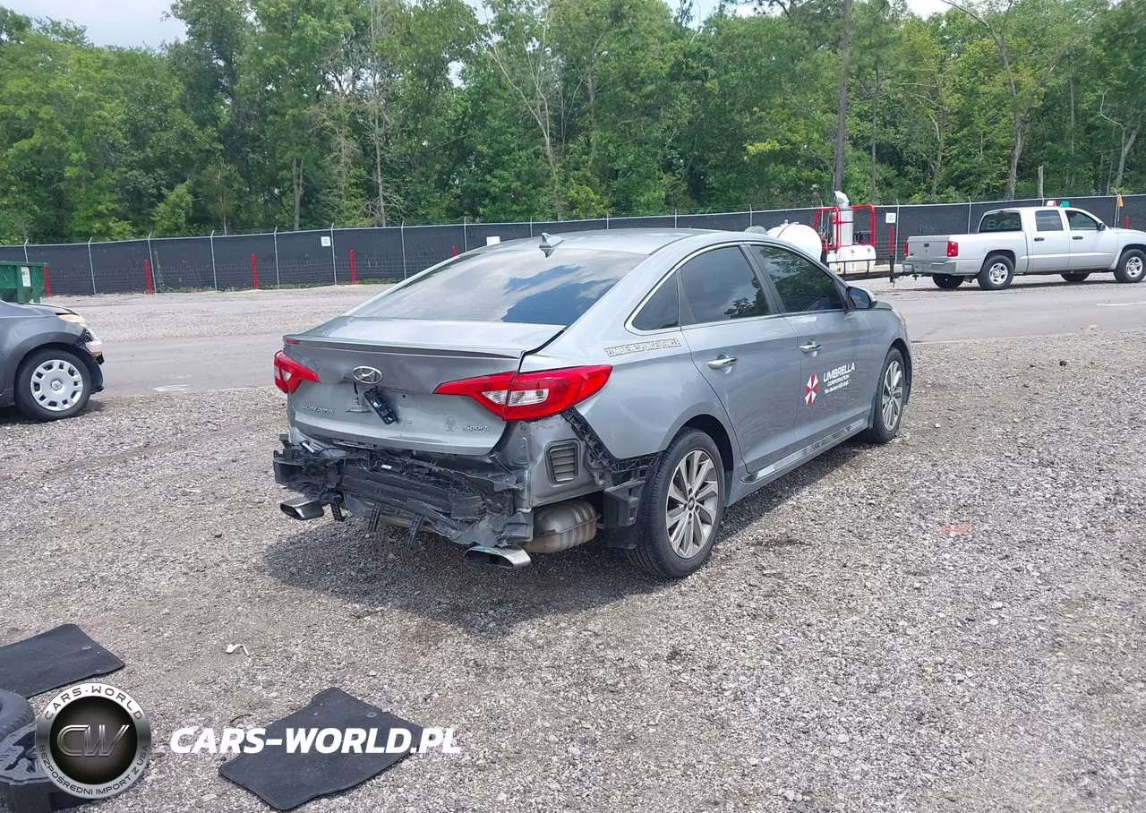 2017 Hyundai Sonata Sport VIN:5NPE34AF1HH442842 - 4