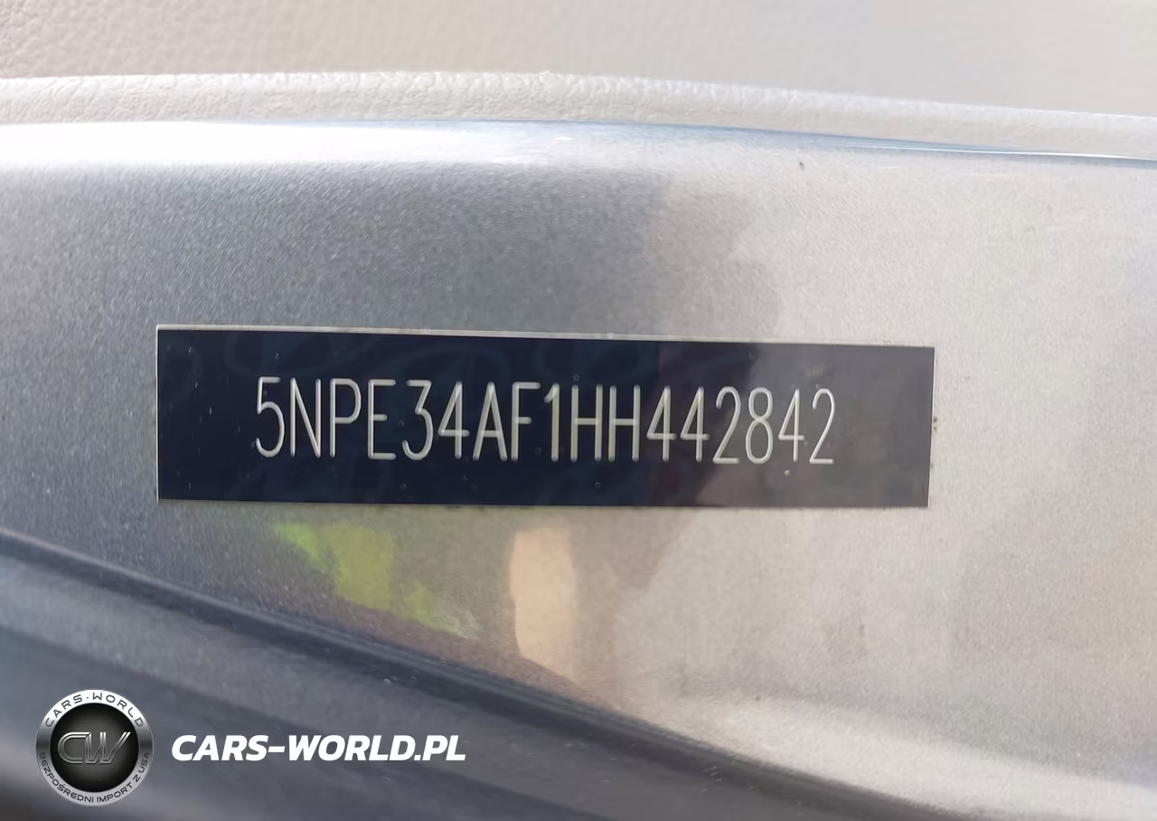 2017 Hyundai Sonata Sport VIN:5NPE34AF1HH442842 - 9