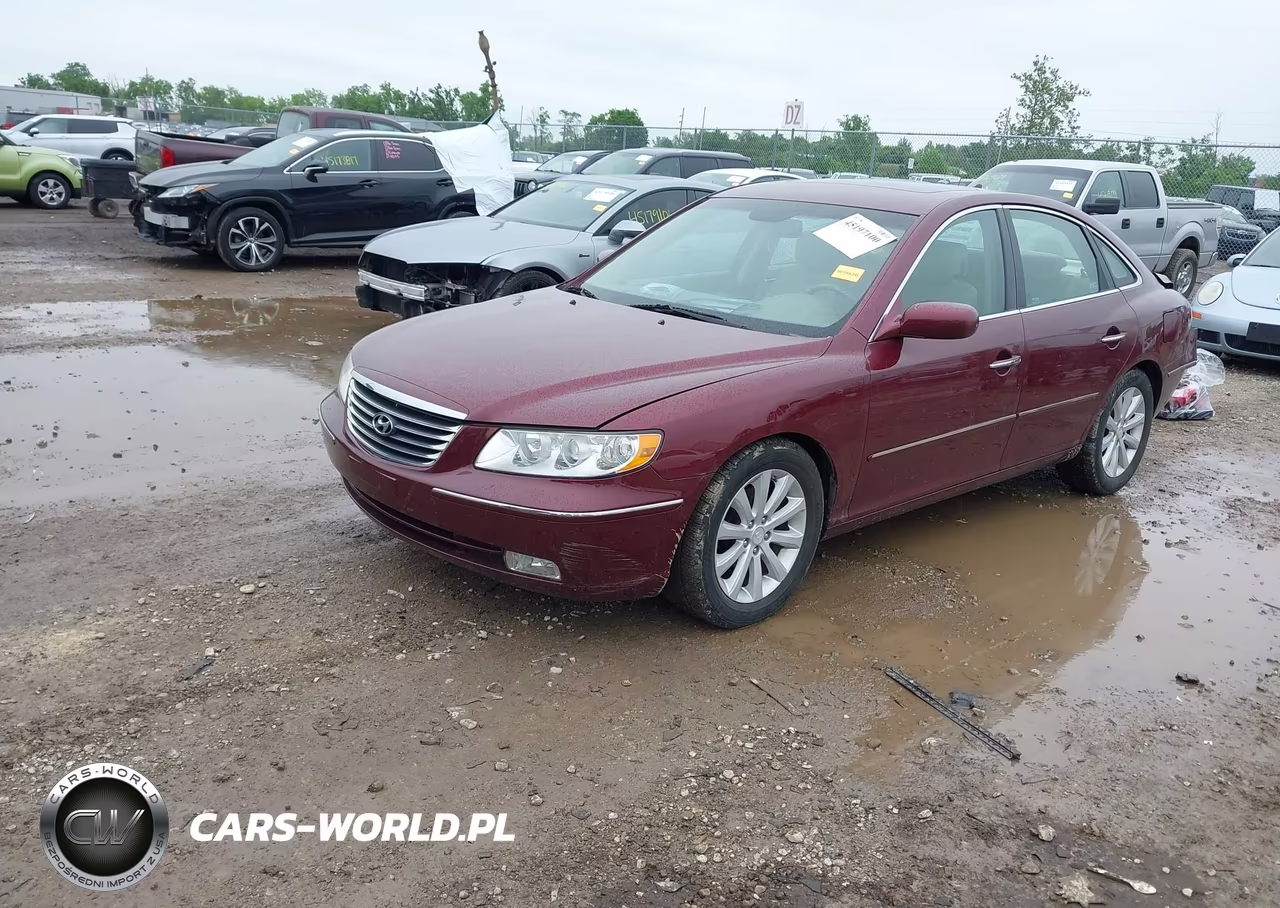2009 Hyundai Azera Gls VIN:KMHFC46D09A360892 - 2