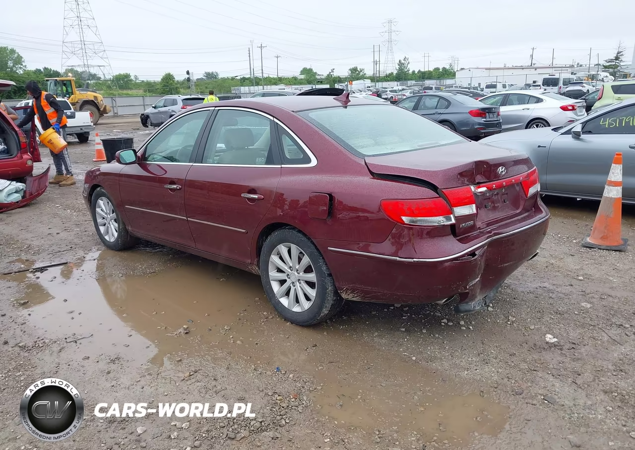 2009 Hyundai Azera Gls VIN:KMHFC46D09A360892 - 3