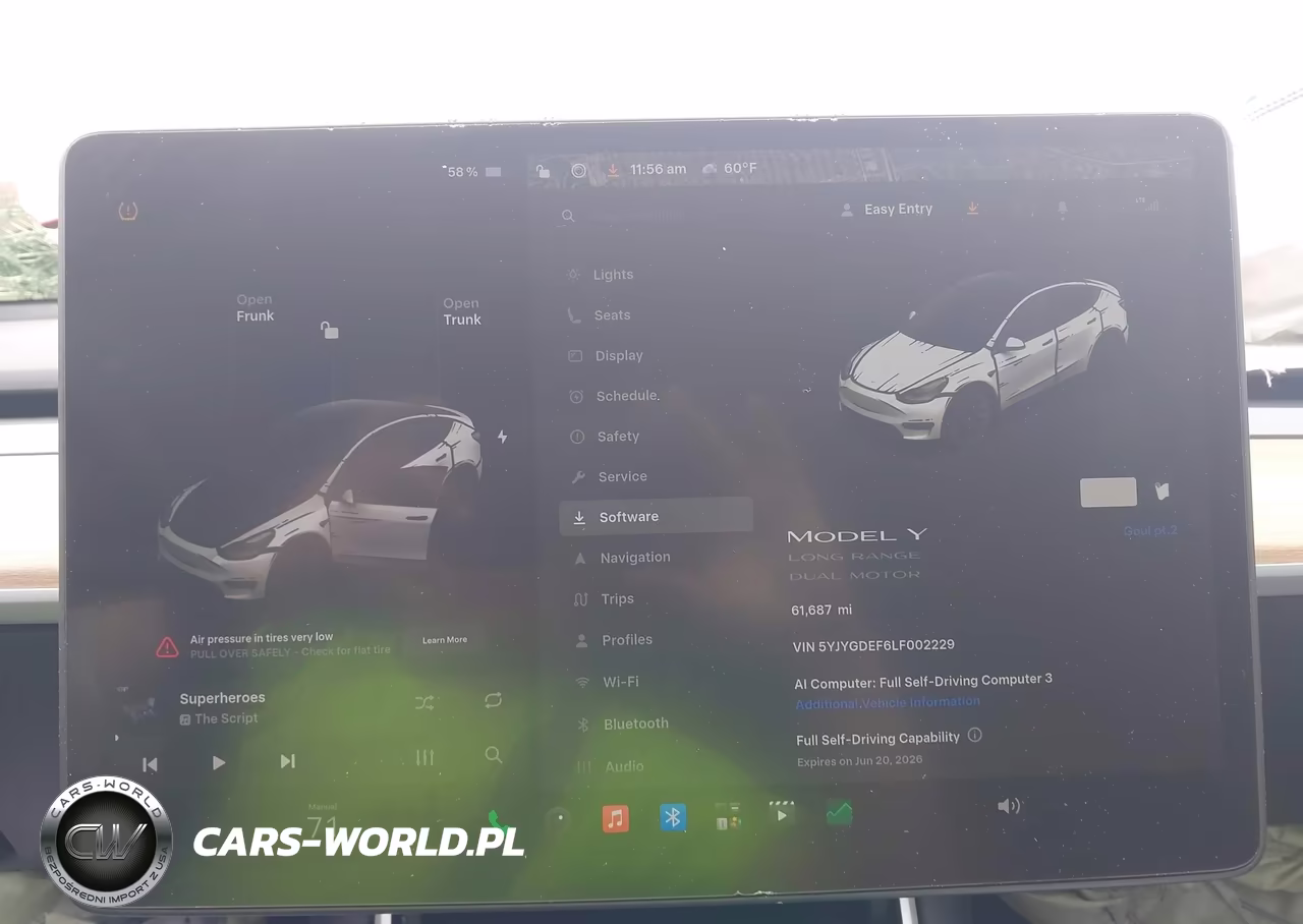 2020 Tesla Model Y Long Range Dual Motor All-Wheel Drive-Performance Dual Motor All-Wheel Drive VIN:5YJYGDEF6LF002229 - 19