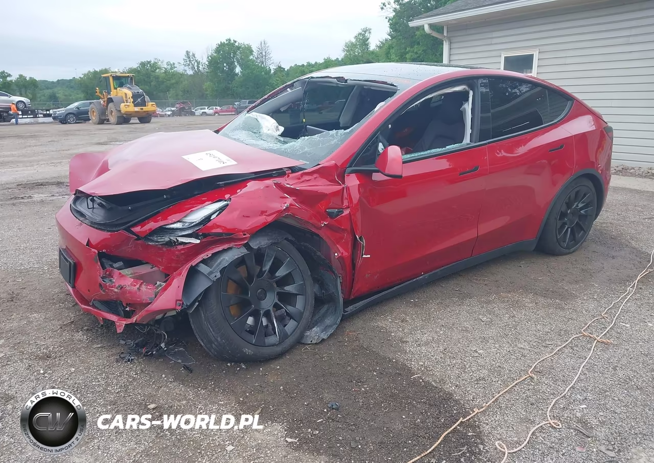 2020 Tesla Model Y Long Range Dual Motor All-Wheel Drive-Performance Dual Motor All-Wheel Drive VIN:5YJYGDEF6LF002229 - 2
