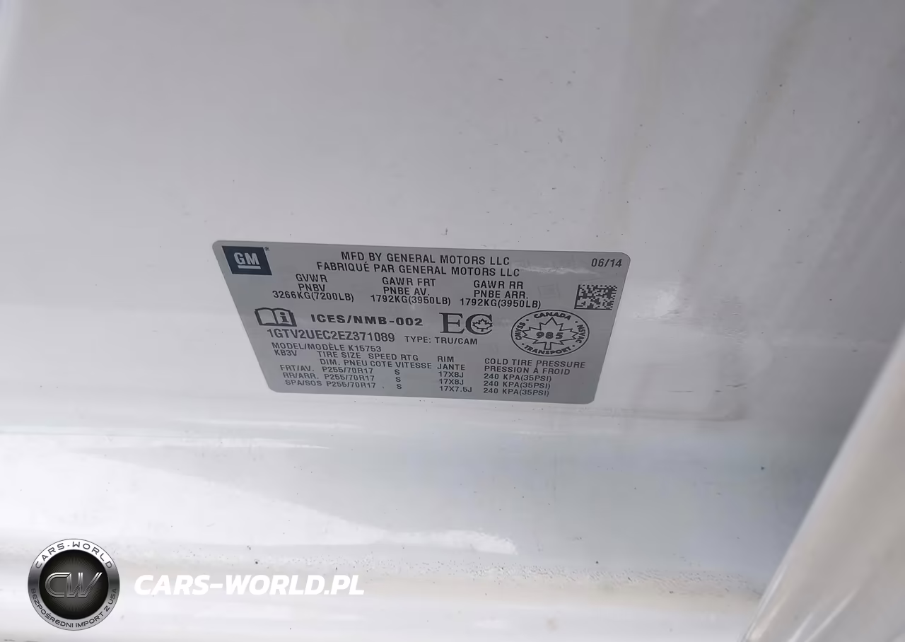 2014 GMC Sierra 1500 Sle VIN:1GTV2UEC2EZ371089 - 9