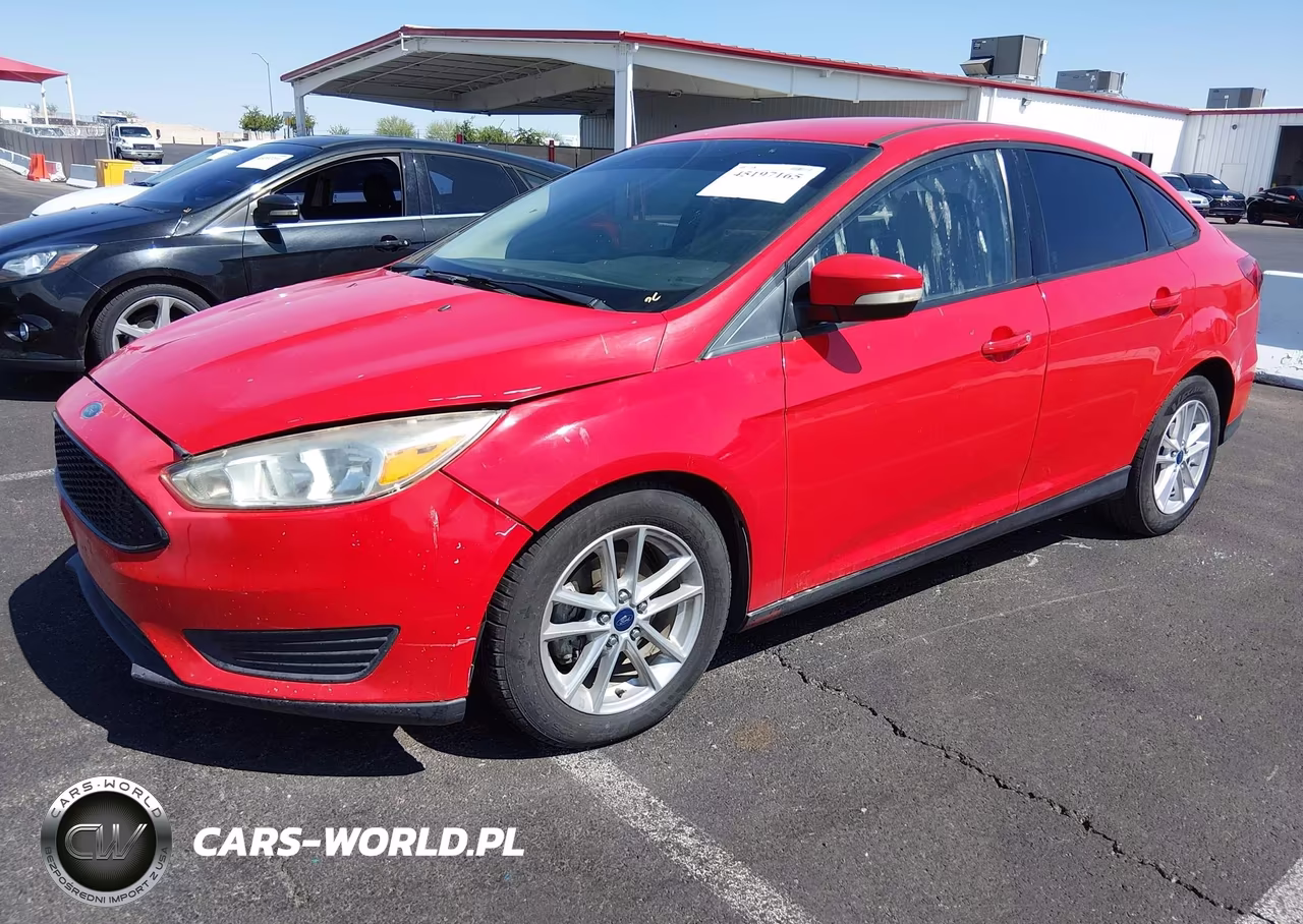 2016 Ford Focus Se VIN:1FADP3F25GL272565 - 2