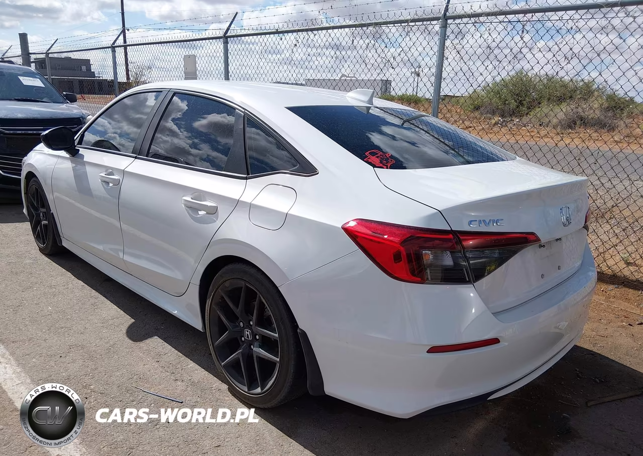 2022 Honda Civic Sport VIN:2HGFE2F56NH584788 - 3