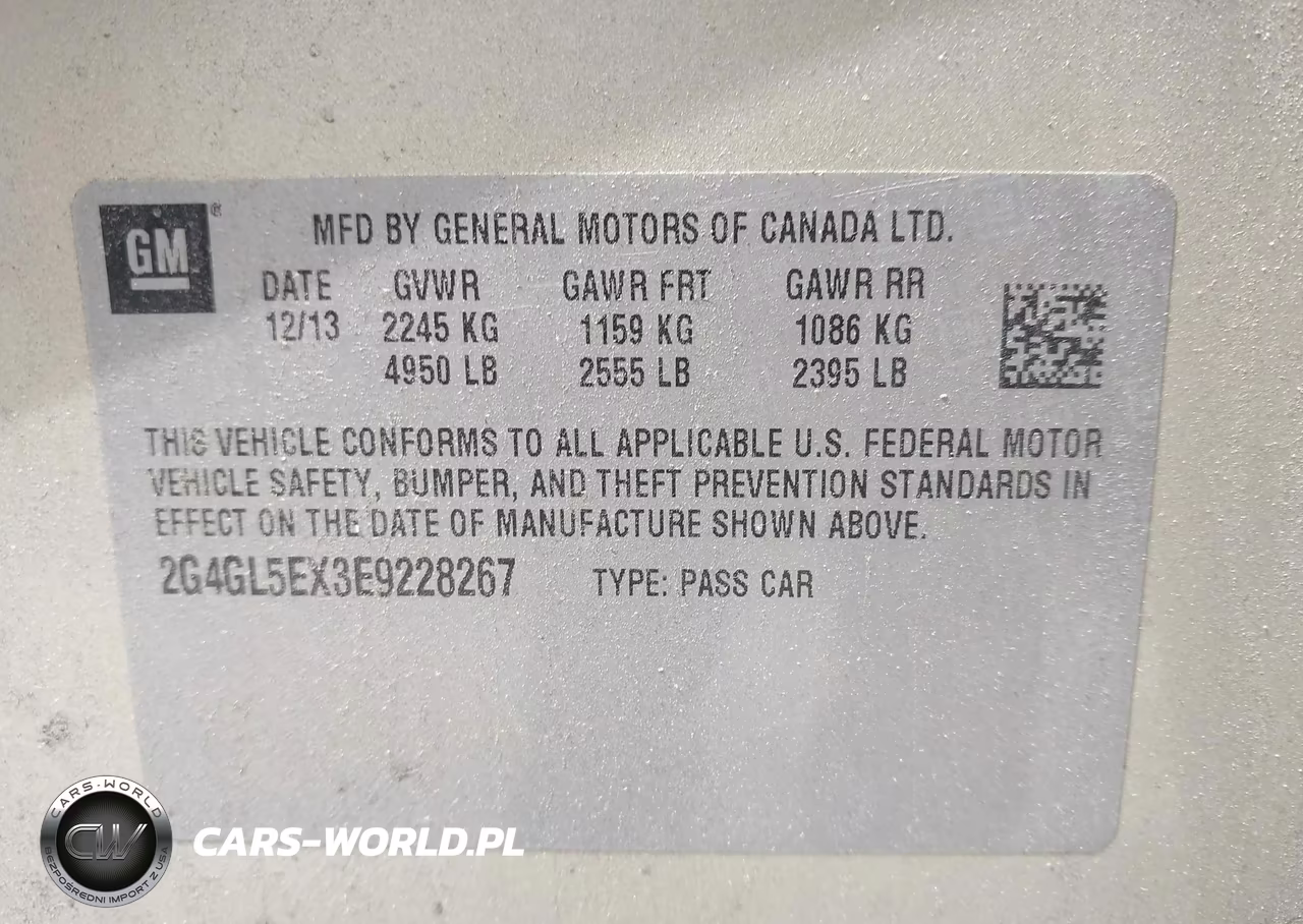 2014 Buick Regal Turbo VIN:2G4GL5EX3E9228267 - 9