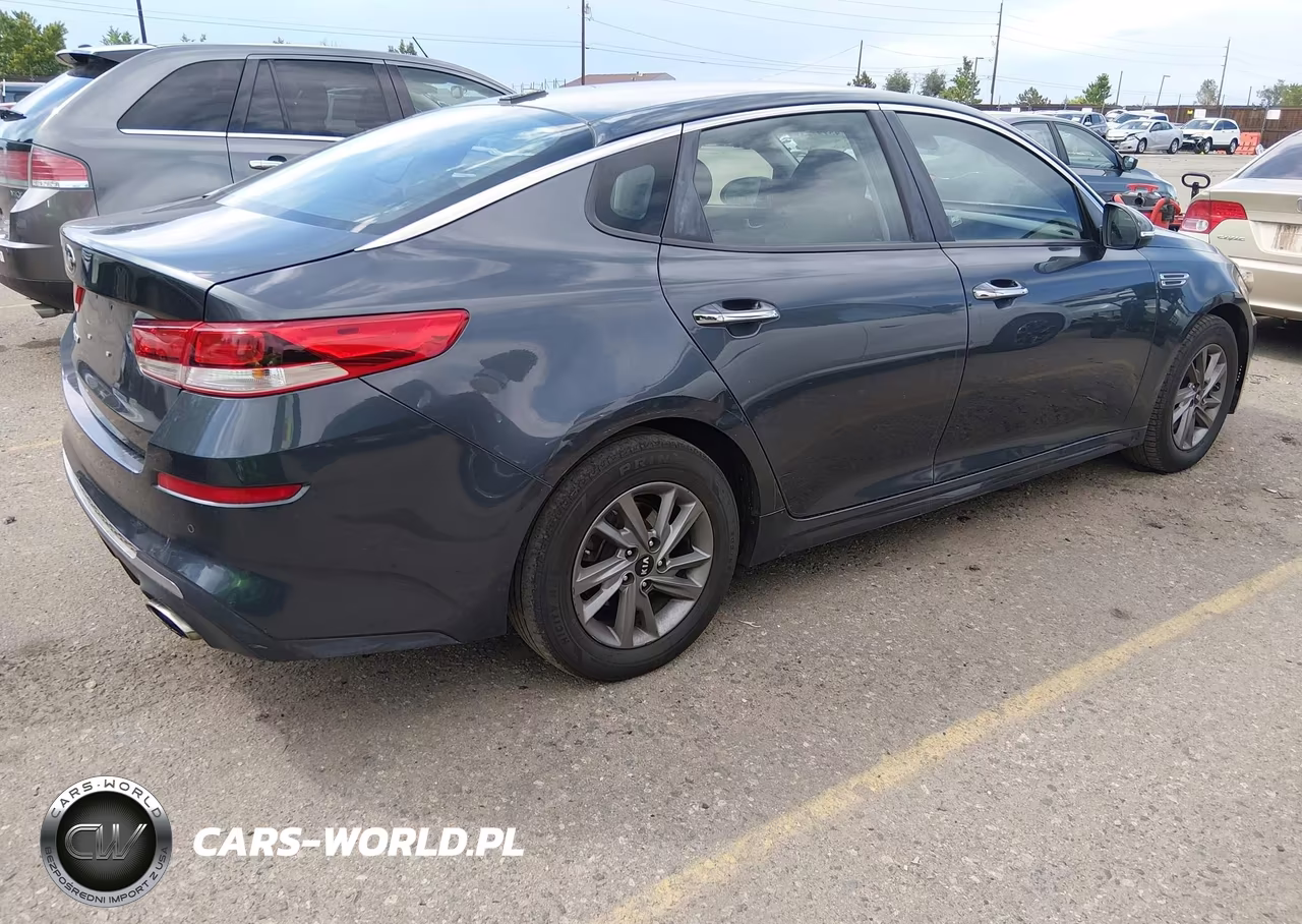 2020 Kia Optima Lx VIN:5XXGT4L3XLG393365 - 4