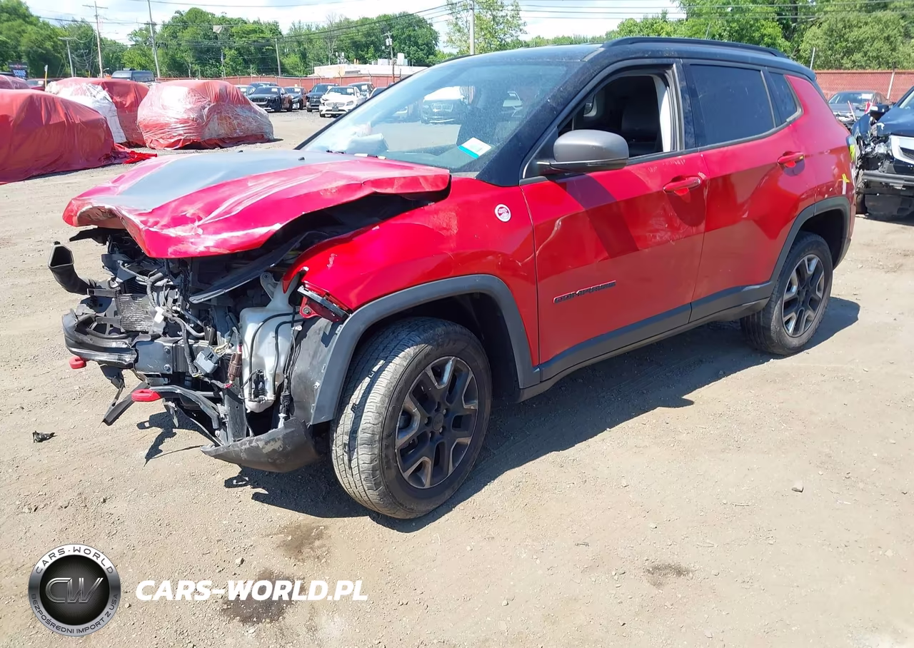 2018 Jeep Compass Trailhawk 4X4 VIN:3C4NJDDB1JT361702 - 2