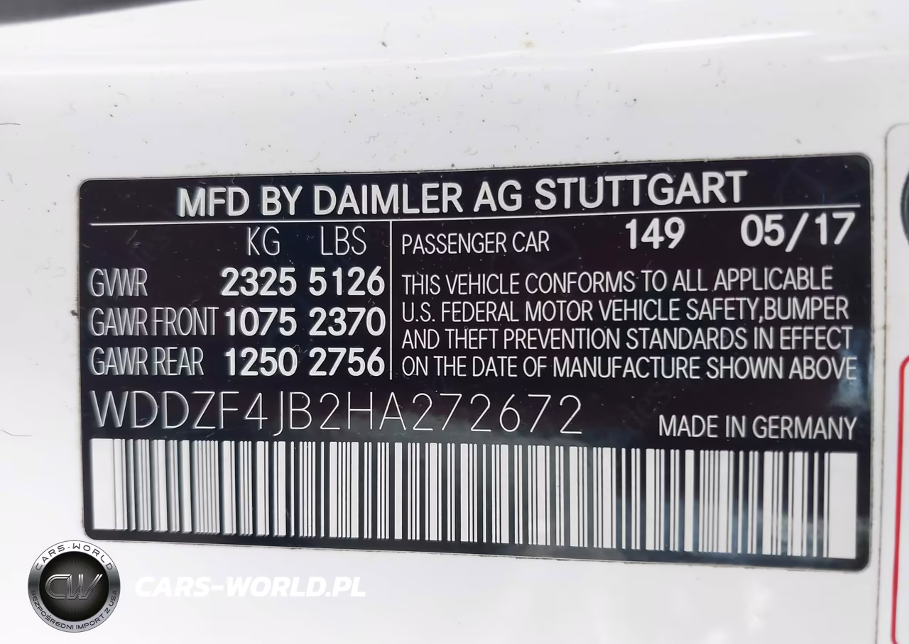 2017 Mercedes-Benz E 300 VIN:WDDZF4JB2HA272672 - 9