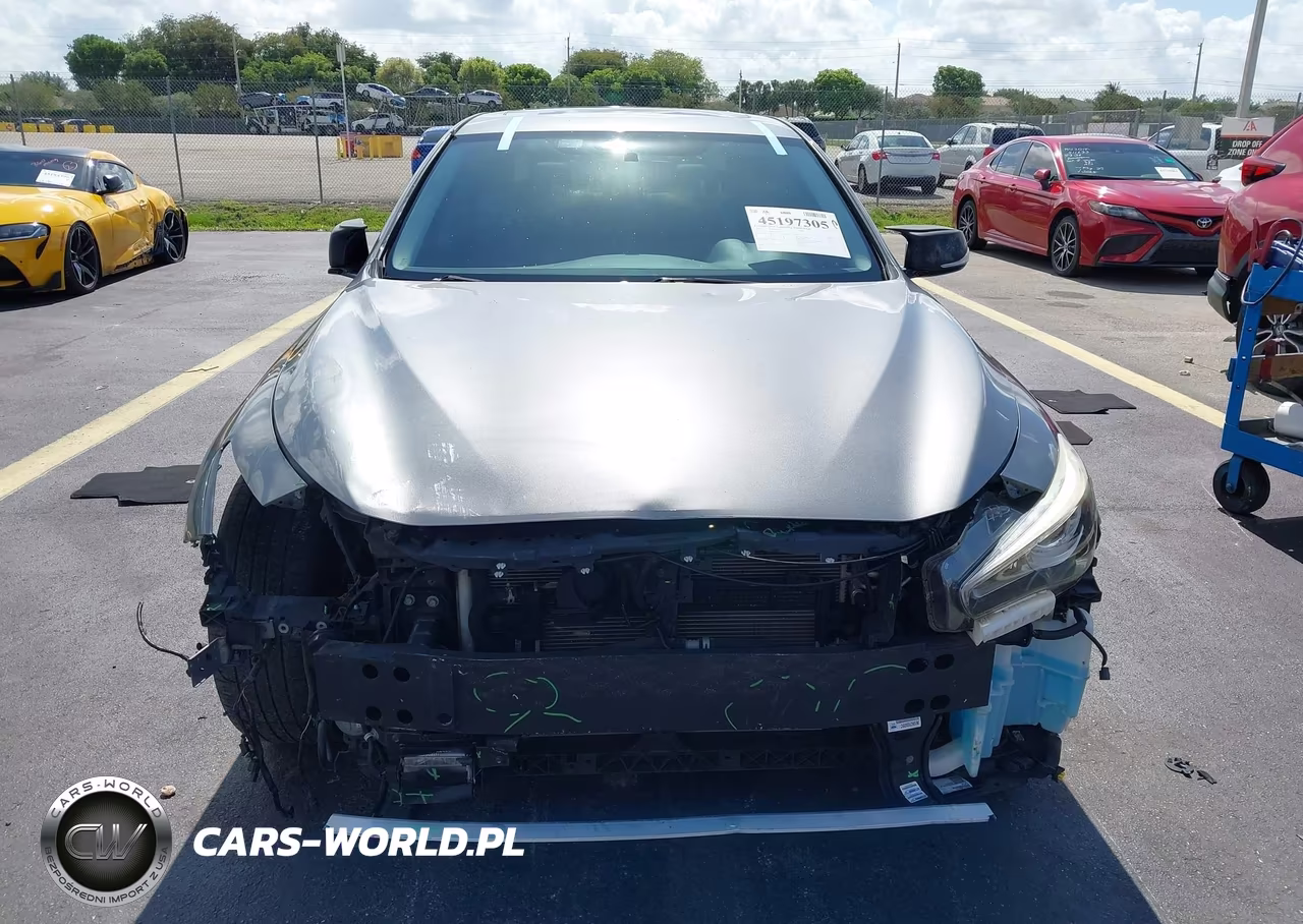 2019 Infiniti Q50 3.0T Luxe VIN:JN1EV7AP1KM541729 - 12