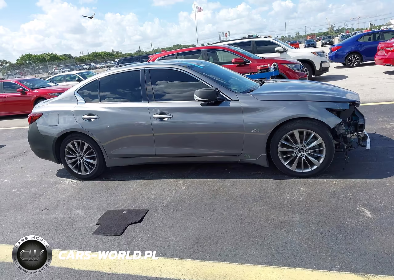 2019 Infiniti Q50 3.0T Luxe VIN:JN1EV7AP1KM541729 - 13