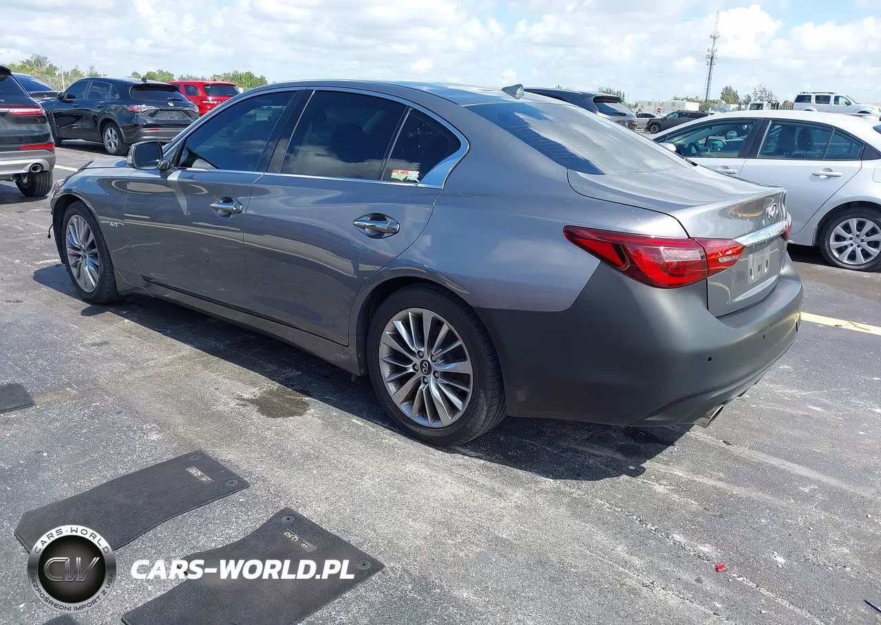 2019 Infiniti Q50 3.0T Luxe VIN:JN1EV7AP1KM541729 - 3