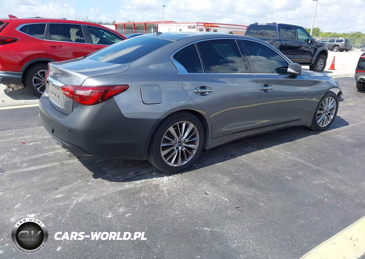 2019 Infiniti Q50 3.0T Luxe VIN:JN1EV7AP1KM541729 - 4