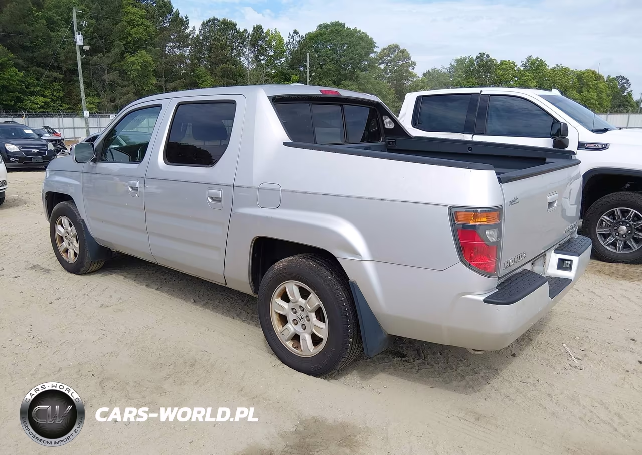 2007 Honda Ridgeline Rtl VIN:2HJYK16587H535634 - 3