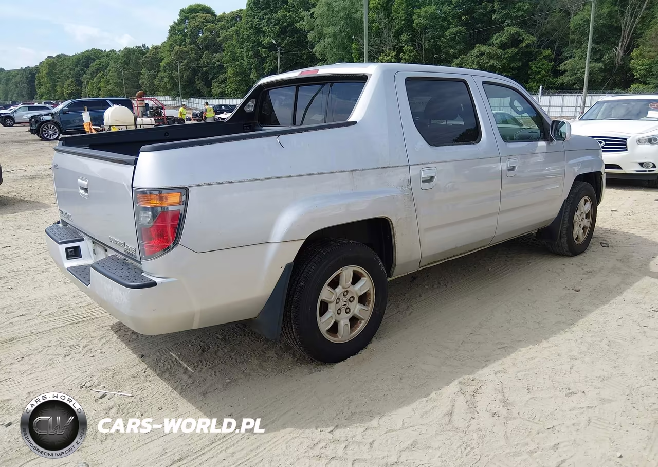 2007 Honda Ridgeline Rtl VIN:2HJYK16587H535634 - 4
