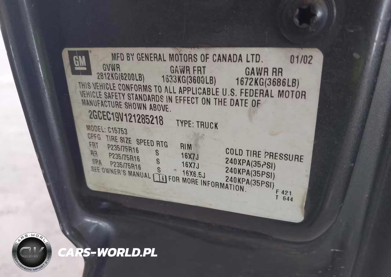 2002 Chevrolet Silverado 1500 Ls VIN:2GCEC19V121285218 - 9