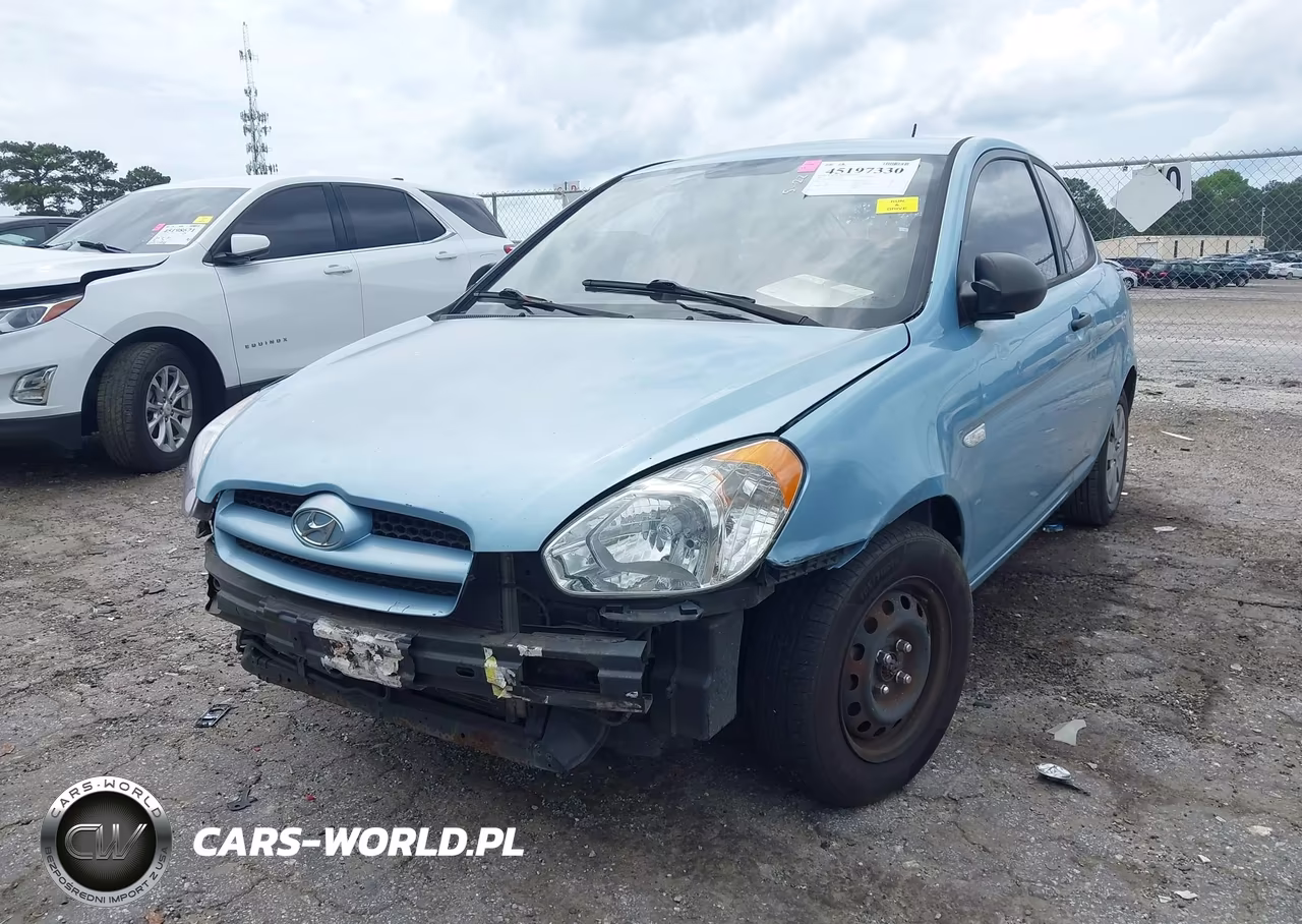 2008 Hyundai Accent Gs VIN:KMHCM36CX8U057343 - 6