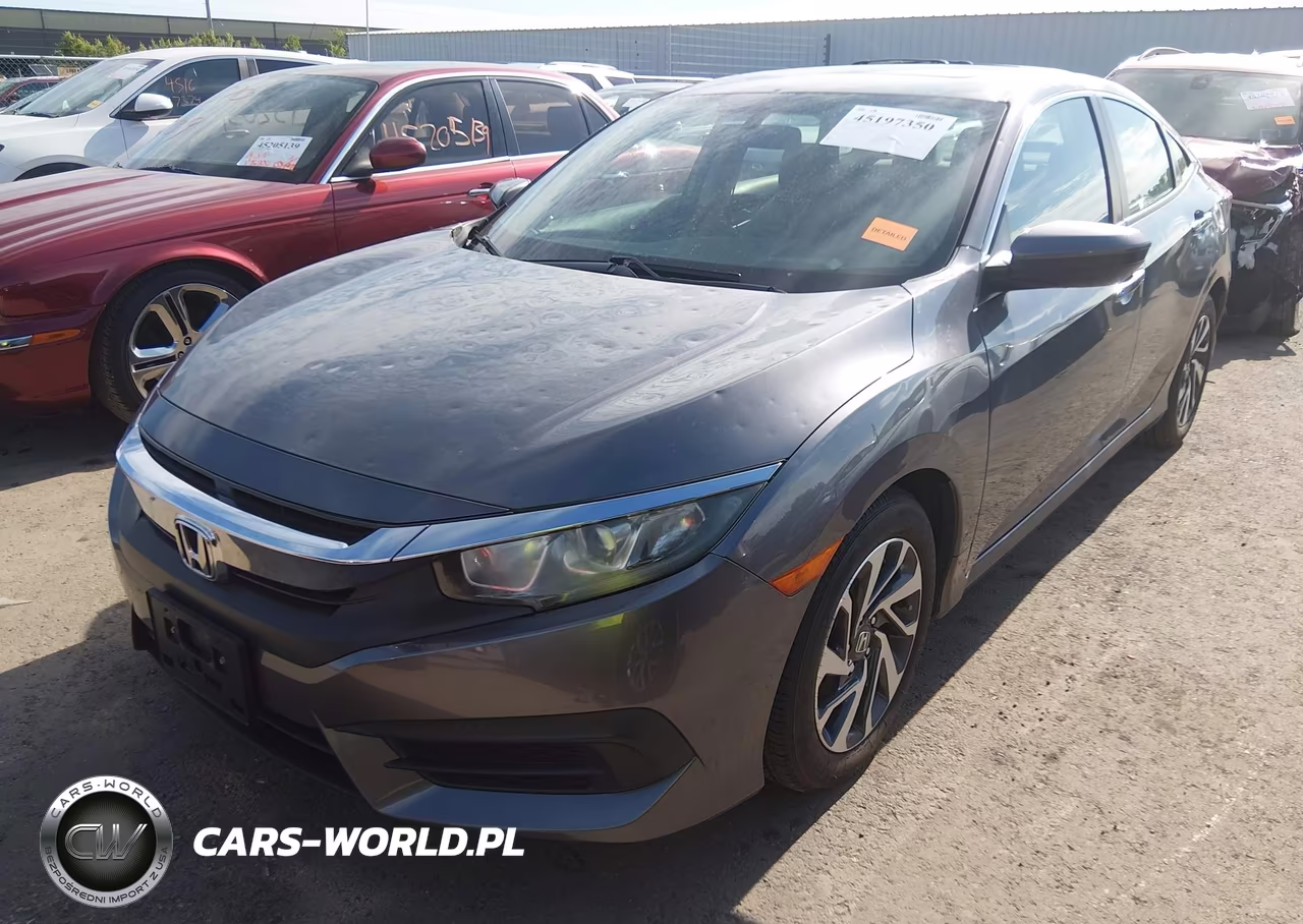 2017 Honda Civic Ex VIN:19XFC2F74HE070704 - 2