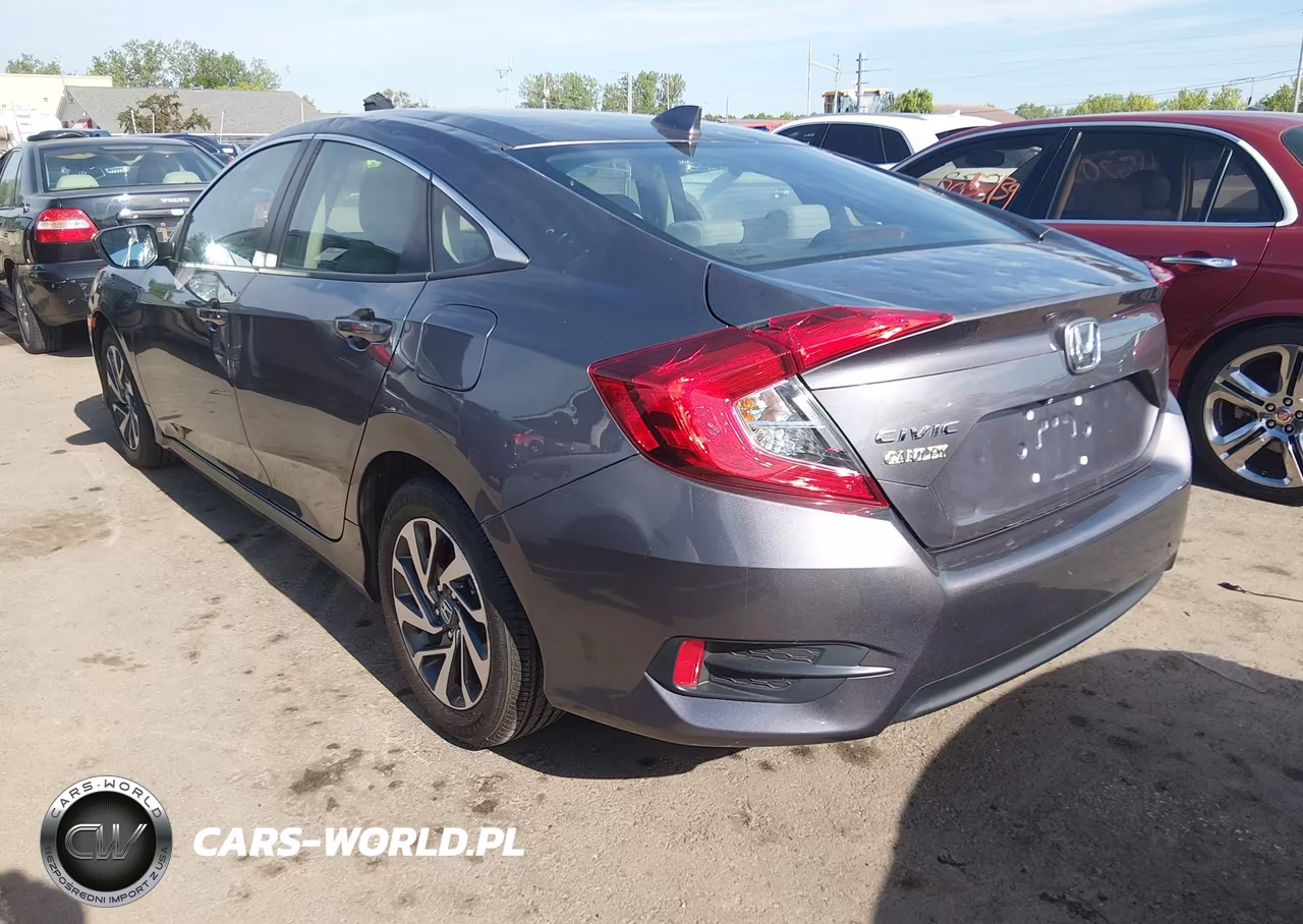 2017 Honda Civic Ex VIN:19XFC2F74HE070704 - 3
