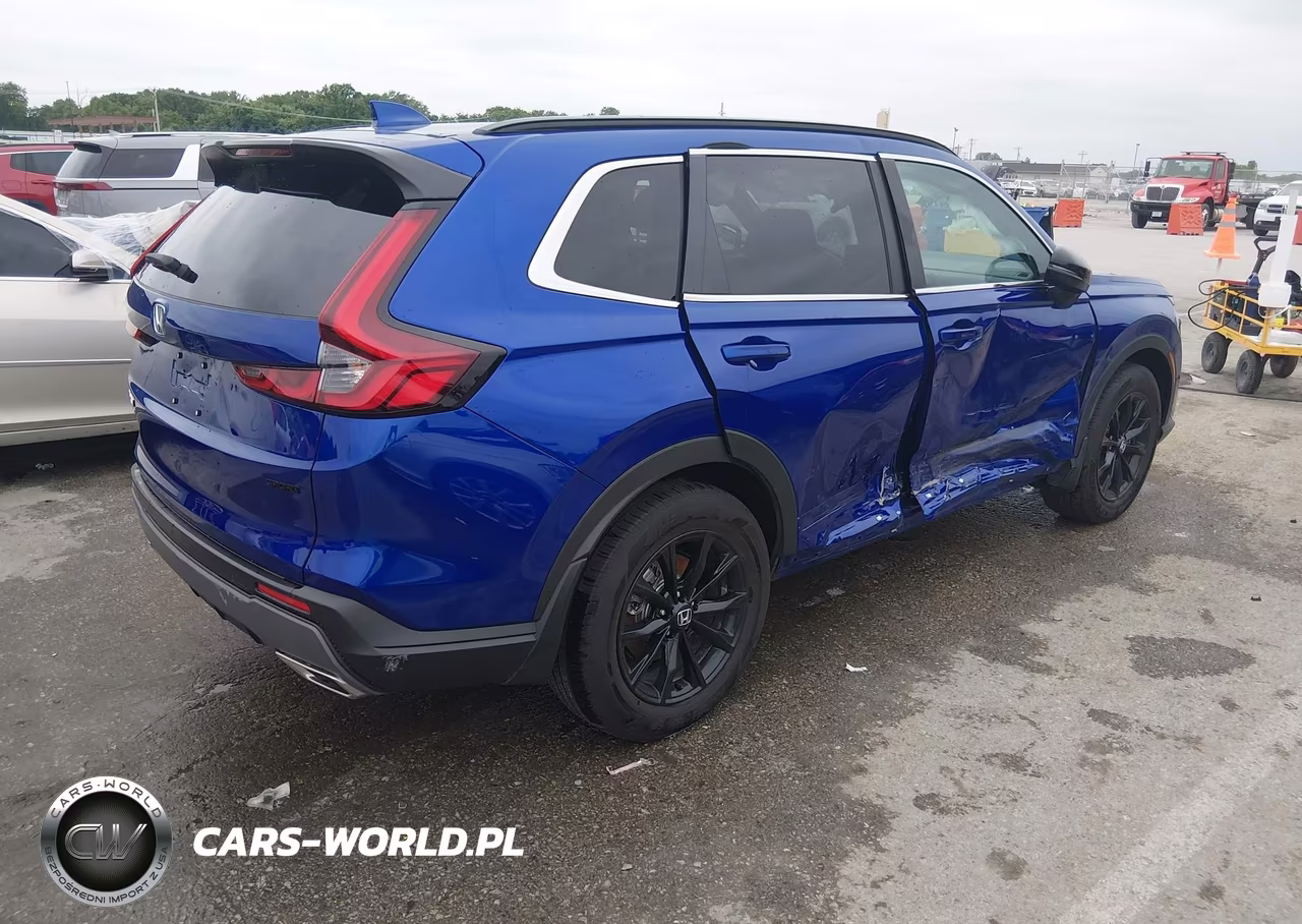 2025 Honda Cr-V Hybrid Sport VIN:7FARS5H5XSE023292 - 4