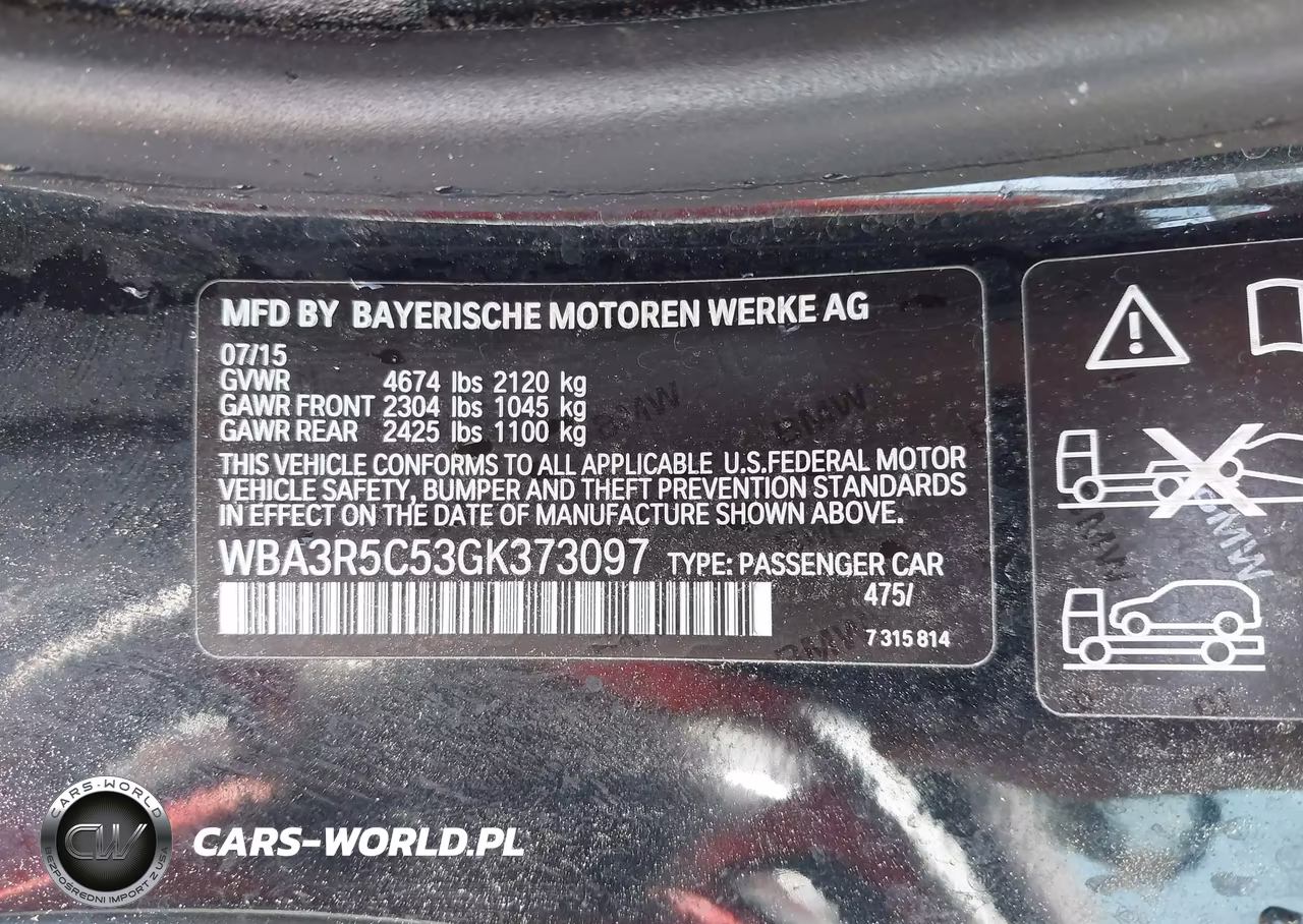 2016 BMW 435I xDrive VIN:WBA3R5C53GK373097 - 9