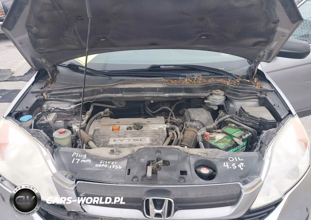 2008 Honda Cr-V Lx VIN:5J6RE48308L017352 - 10