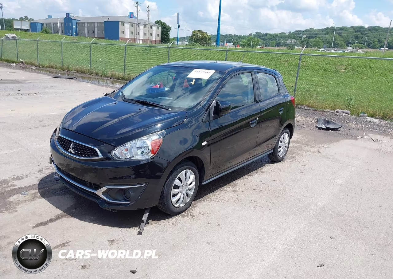 2019 Mitsubishi Mirage Es VIN:ML32A3HJ4KH016553 - 2