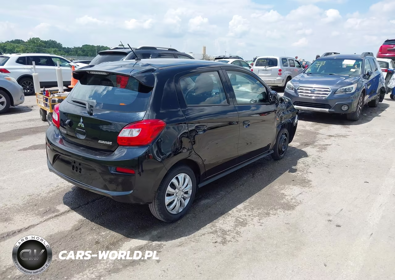 2019 Mitsubishi Mirage Es VIN:ML32A3HJ4KH016553 - 4