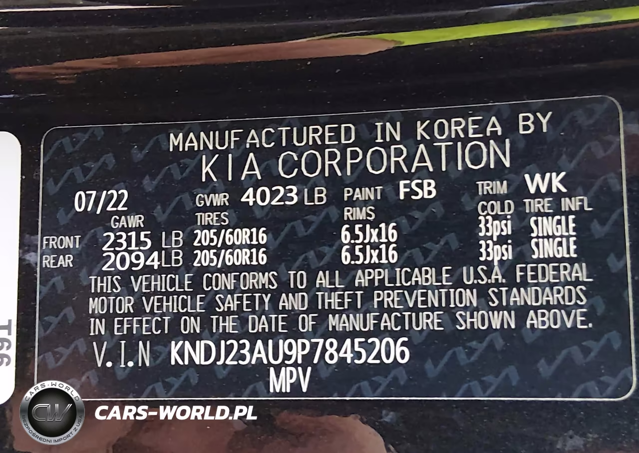 2023 Kia Soul Lx VIN:KNDJ23AU9P7845206 - 9