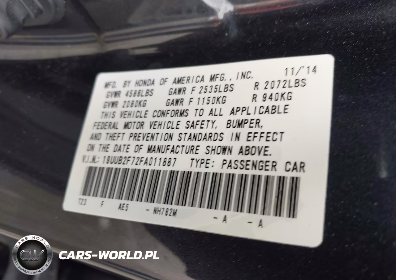 2015 Acura Tlx V6 Advance VIN:19UUB2F72FA011887 - 9