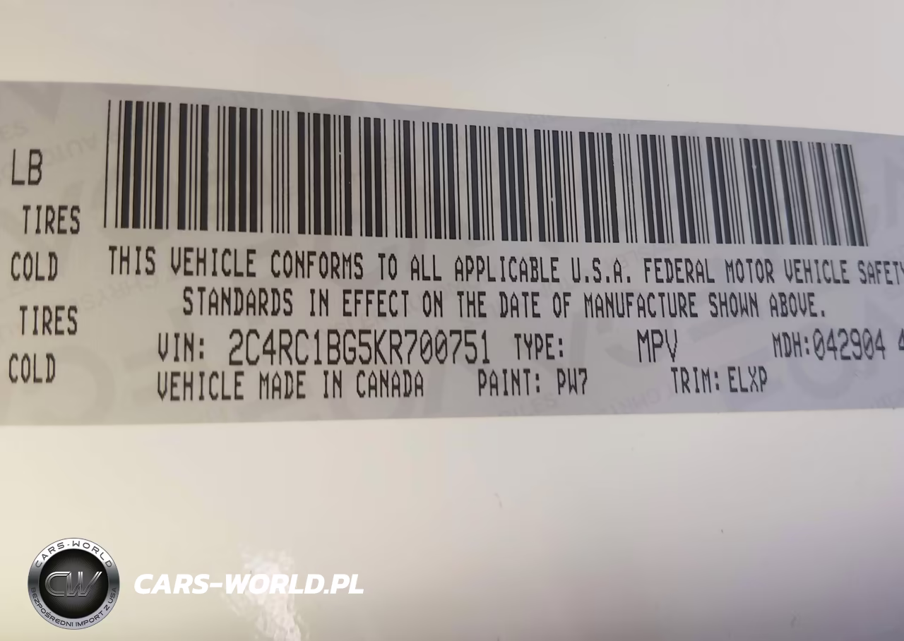 2019 Chrysler Pacifica Touring L VIN:2C4RC1BG5KR700751 - 9
