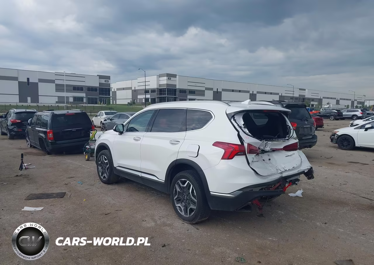 2022 Hyundai Santa Fe Hybrid Sel Premium VIN:KM8S3DA19NU052656 - 3
