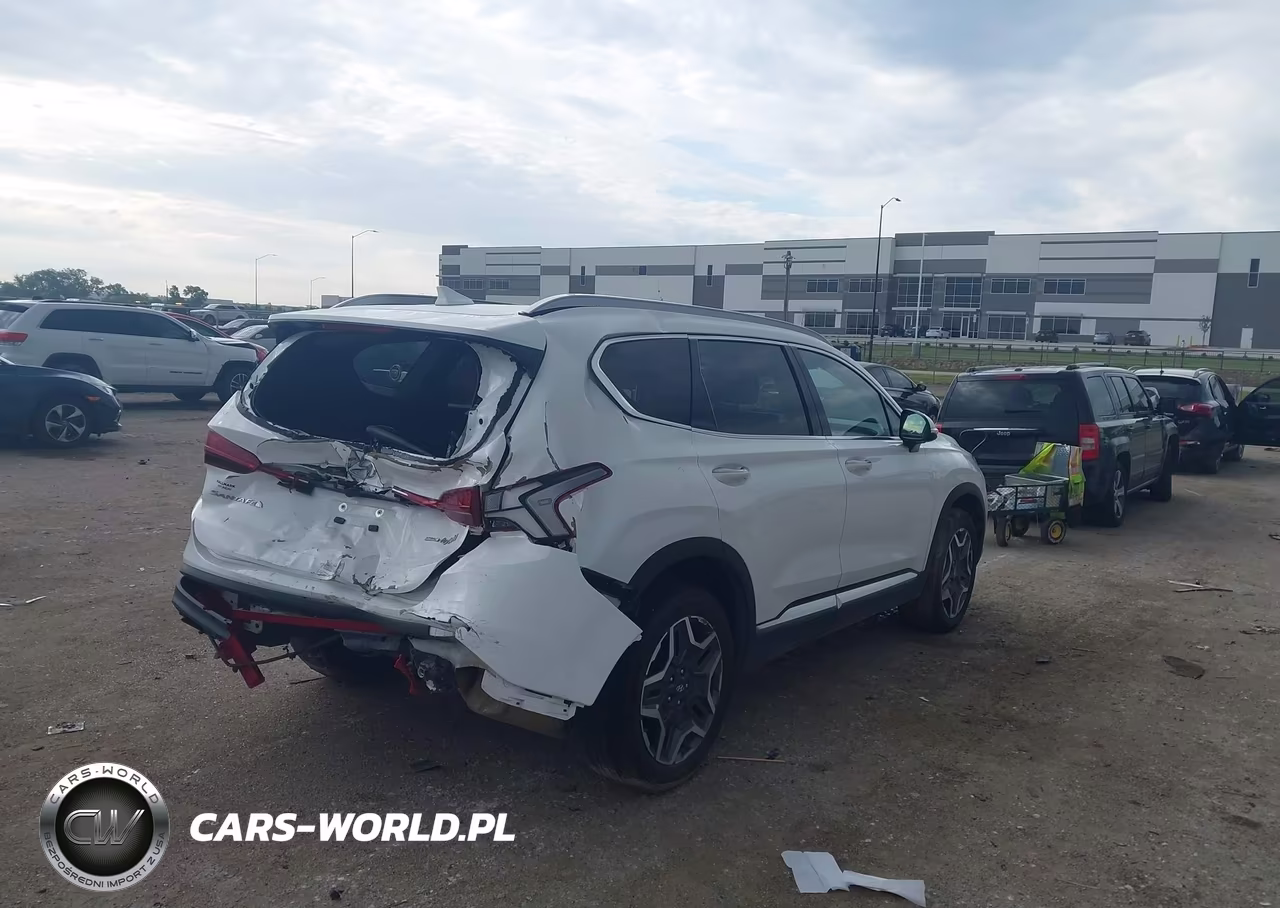 2022 Hyundai Santa Fe Hybrid Sel Premium VIN:KM8S3DA19NU052656 - 4