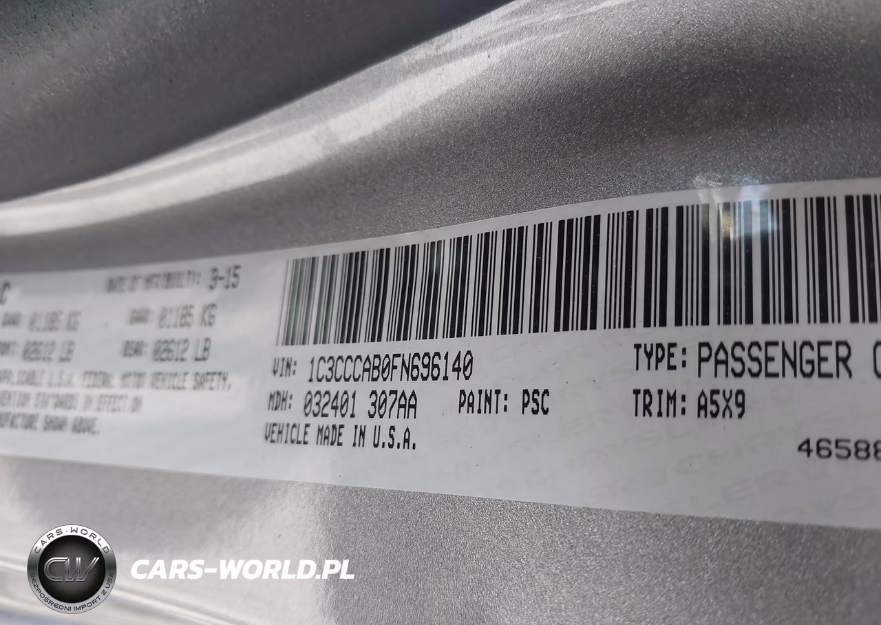 2015 Chrysler 200 Limited VIN:1C3CCCAB0FN696140 - 9