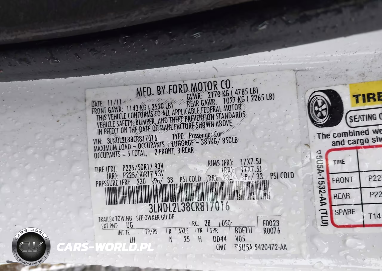 2012 Lincoln Mkz Hybrid VIN:3LNDL2L38CR817016 - 9