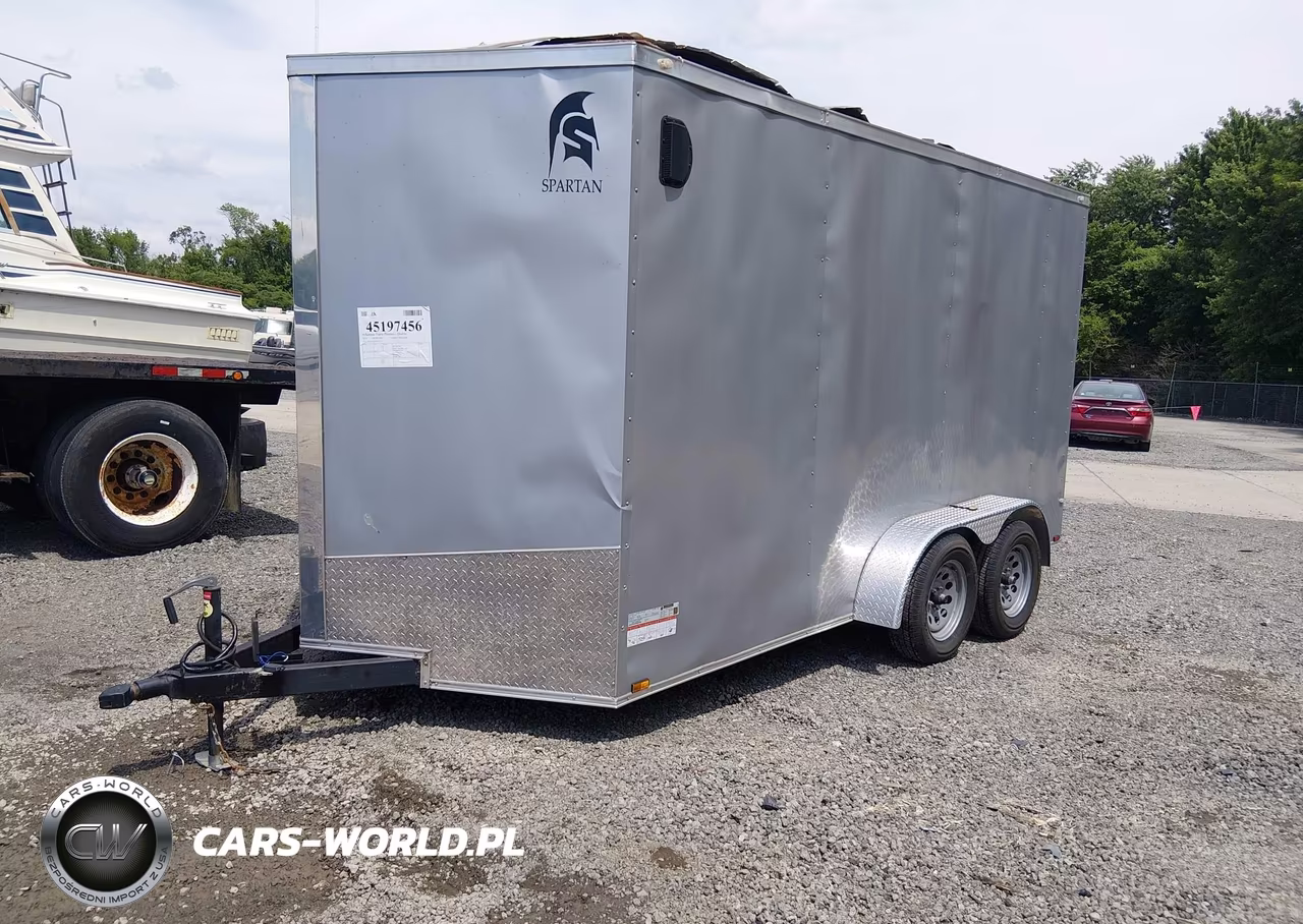 2024 Spartan Cargo Trailer 7 X 14 VIN:50XBE1421RA042747 - 2